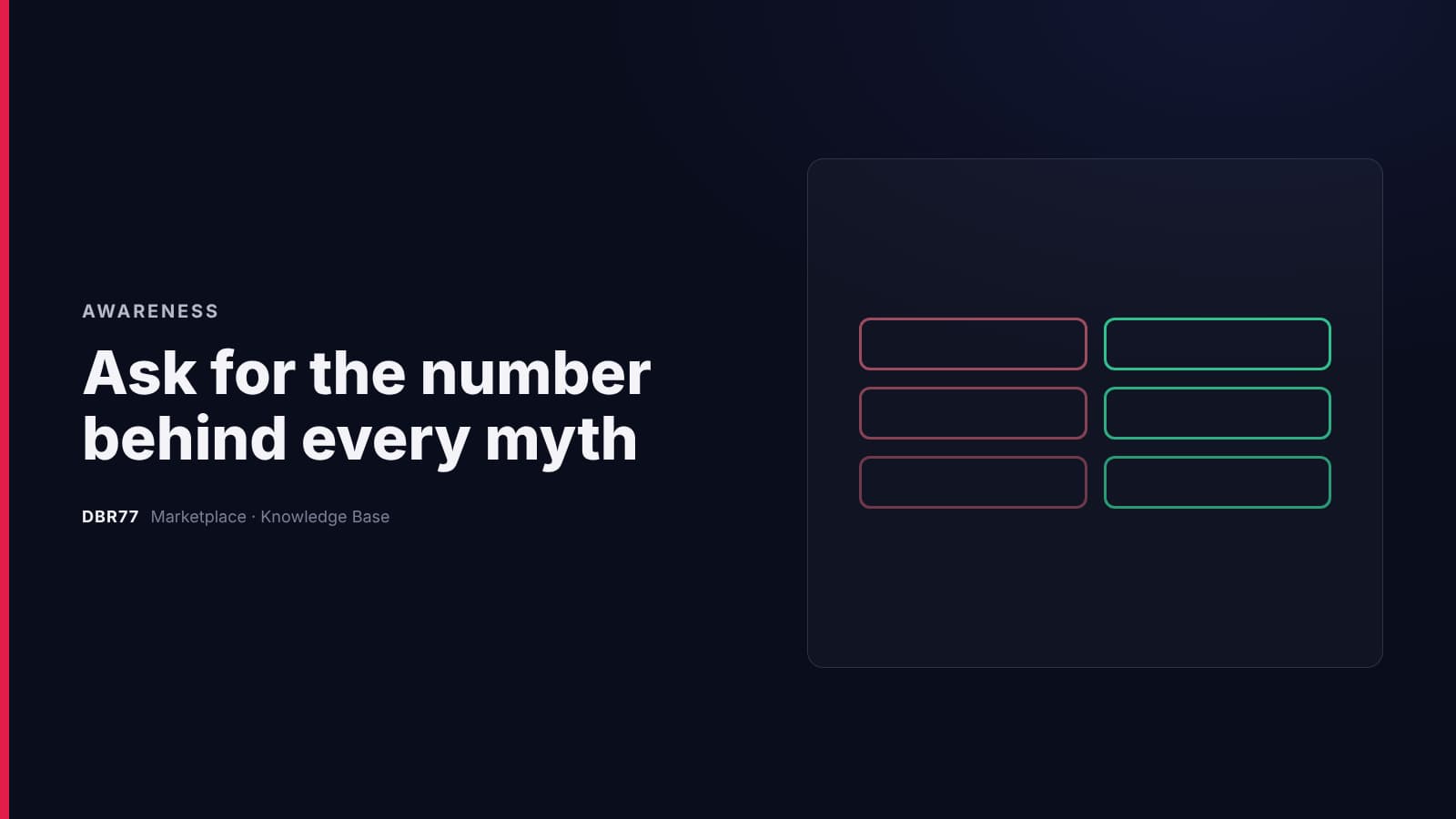 Ask for the number behind every myth